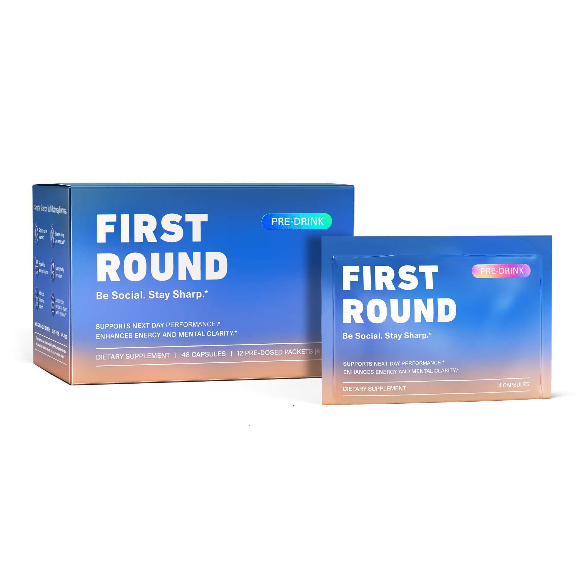 First Round pre-drink supplement